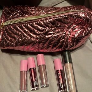 Ulta makeup bag with 4 lip glosses & concealer